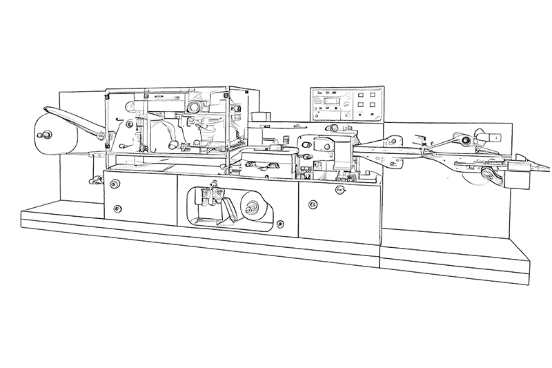 Single Piece Wet Wipes Machine